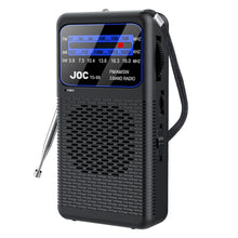 Load image into Gallery viewer, Portable AM/FM/SW Radio Battery Operated Radio with Earphone Jack Pocket Radio Small Radio for Outdoor Camping Emergency