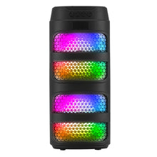 Load image into Gallery viewer, 3000W Bluetooth Speaker Dual 4 inch Speaker Stereo Outdoor Portable Subwoofer 5.0 Wireless Speaker Led light Rechargeable