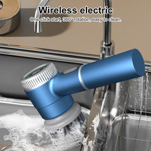 Load image into Gallery viewer, Multifunctional Electric Cleaning Brush Wireless Household Washing Pot Dishwashing Shoe Artifact Bathroom Electric CleaningBrush